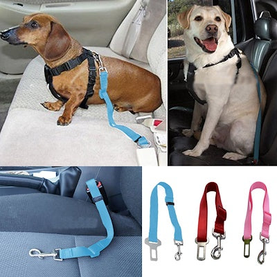 Adjustable Dog Car Seat Belt - MyDoggyNeeds