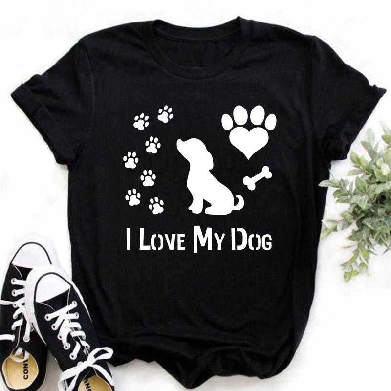 I Love My Dog T-Shirts