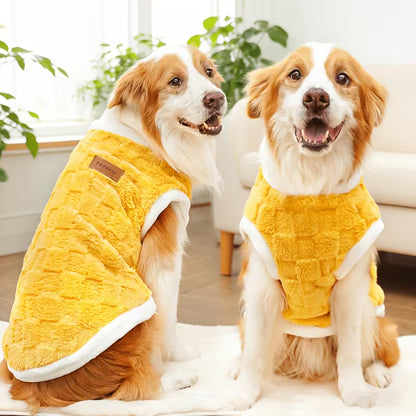 Cozy Plush Dog Vest – Warm, Windproof & Comfortable