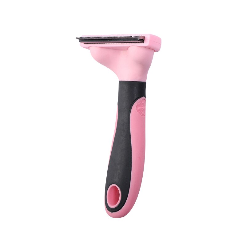 Hair Removal Dog Grooming Brush - Pink