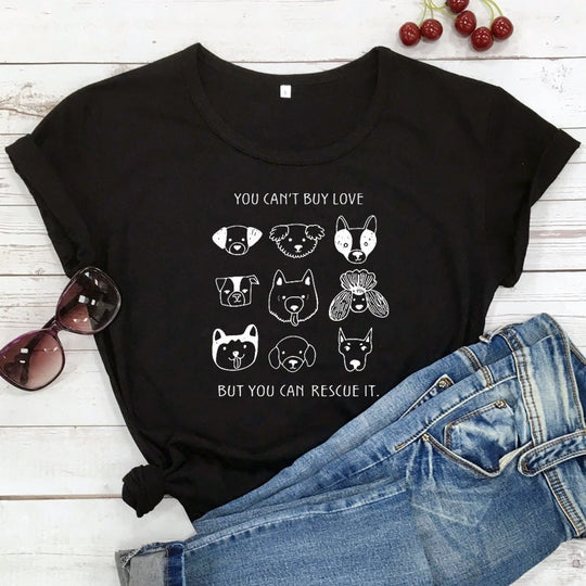 Dog Mom T-Shirt - Black