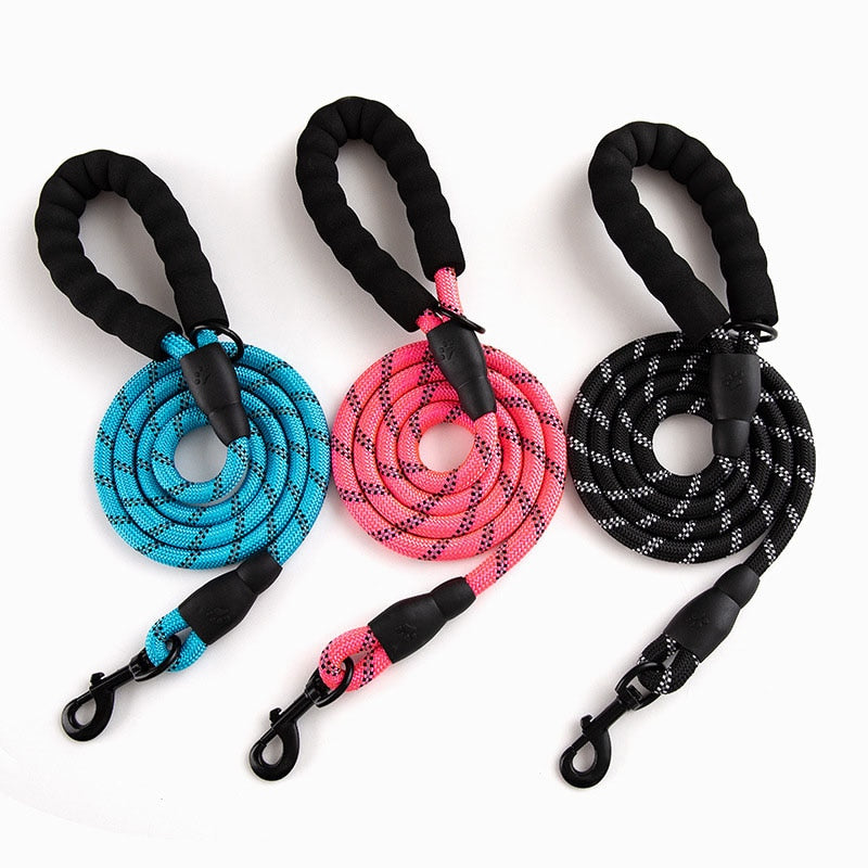 Premium Quality Nylon Reflective Leash (1.5 Meter) - MyDoggyNeeds