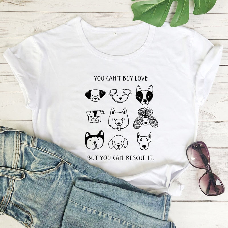 Dog Mom T-Shirt - White
