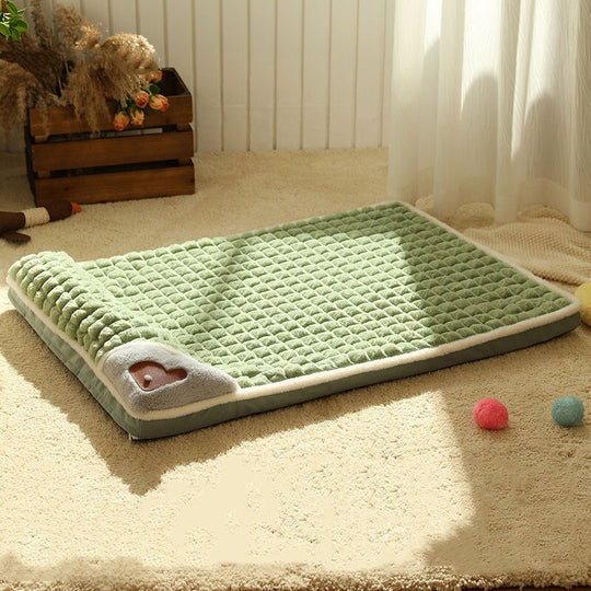Detachable Pet Dog Bed - Green