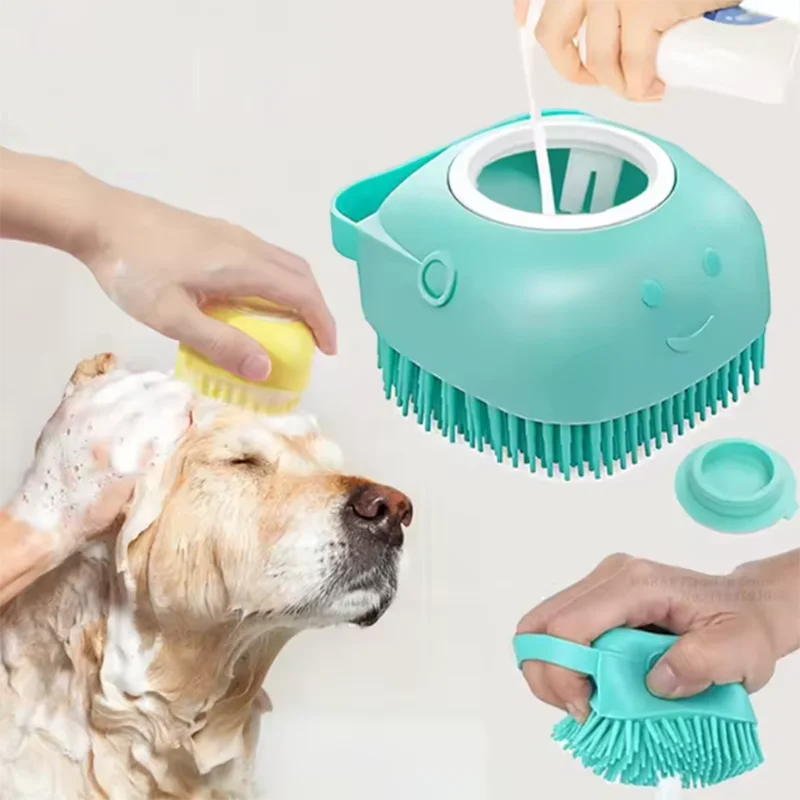 2-in-1 Bath & Massage Brush - MyDoggyNeeds