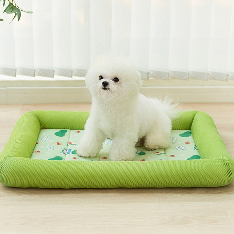 Summer Cooling Pet Dog Bed