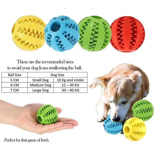 Dental Cleaning Dog Ball