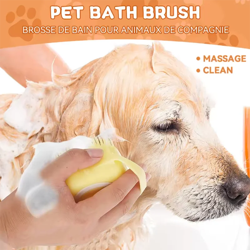 2-in-1 Bath & Massage Brush - MyDoggyNeeds
