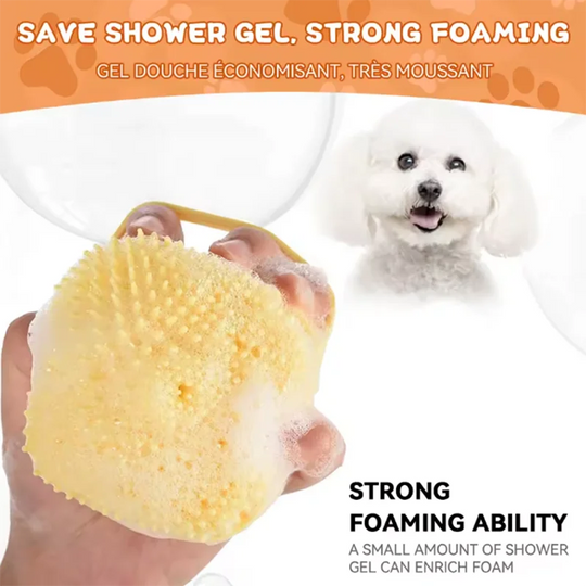 2-in-1 Bath & Massage Brush - MyDoggyNeeds