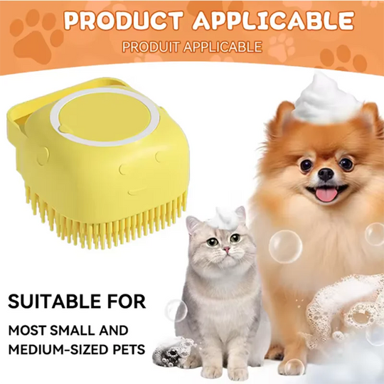 2-in-1 Bath & Massage Brush - MyDoggyNeeds