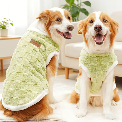Cozy Plush Dog Vest – Warm, Windproof & Comfortable