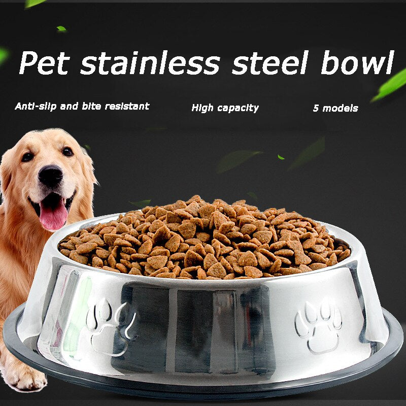 Stainless Steel Dog Feeding Bowl- Features