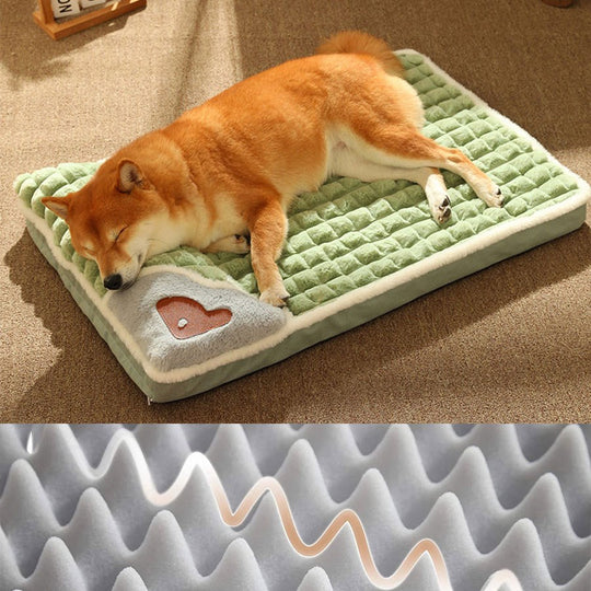 Detachable Pet Dog Bed - Green